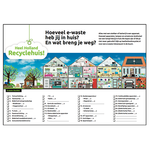 recyclehuisposter