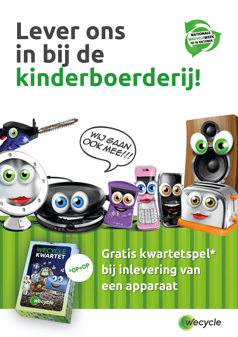 Posters - Kinderboerderij nationale wecycle week