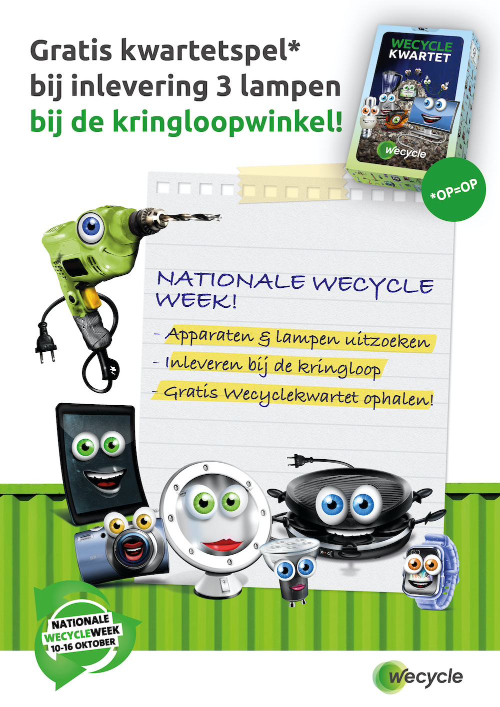 Posters - kringloopwinkel nationale wecycle week3